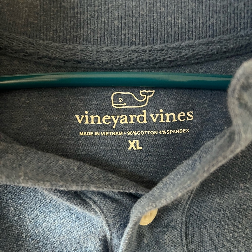 Vineyard Vines Blue Polo Shirt - Picture 3 of 4